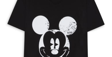 Camiseta de Mickey Mouse con gargantilla