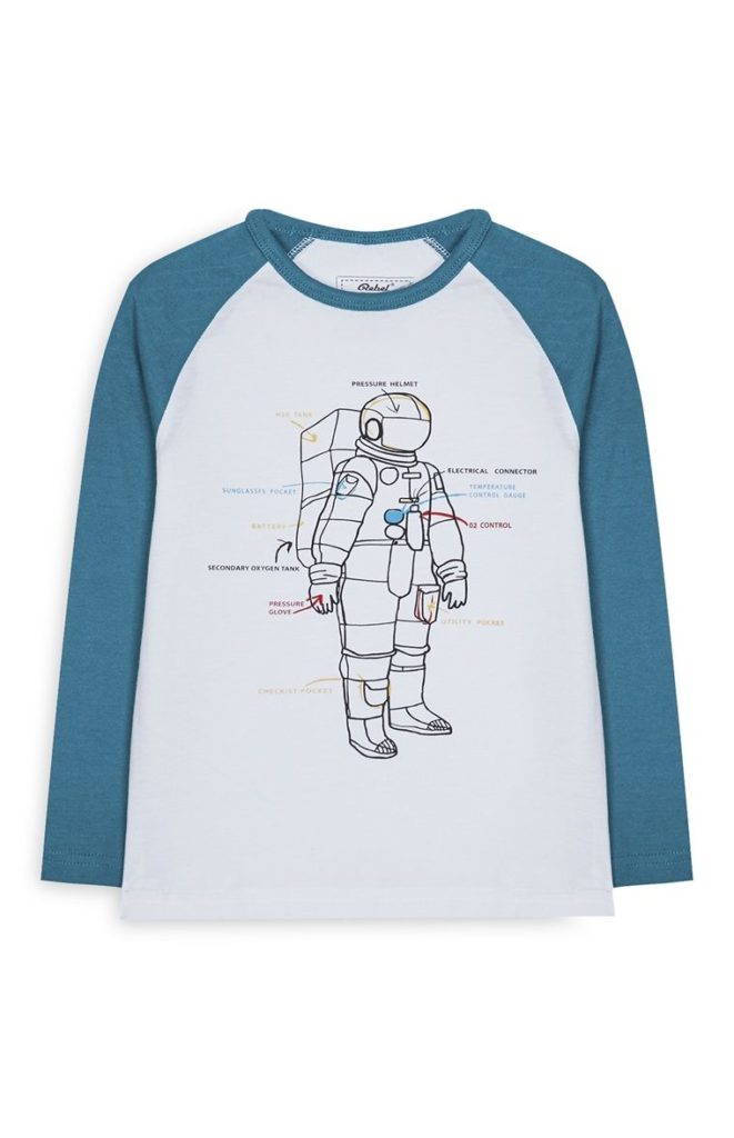 Camiseta de manga larga de niño