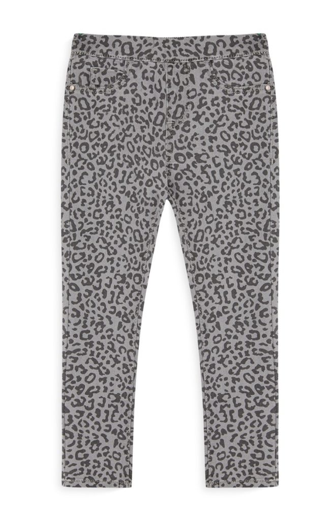 Leggings con estampado animal de niña