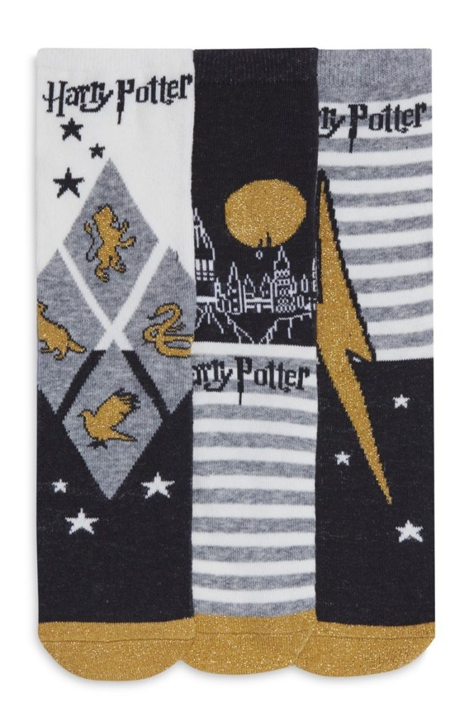Pack de 3 calcetines de Harry Potter