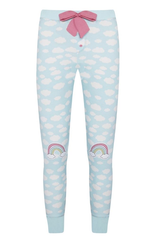Pantalón de pijama con unicornios