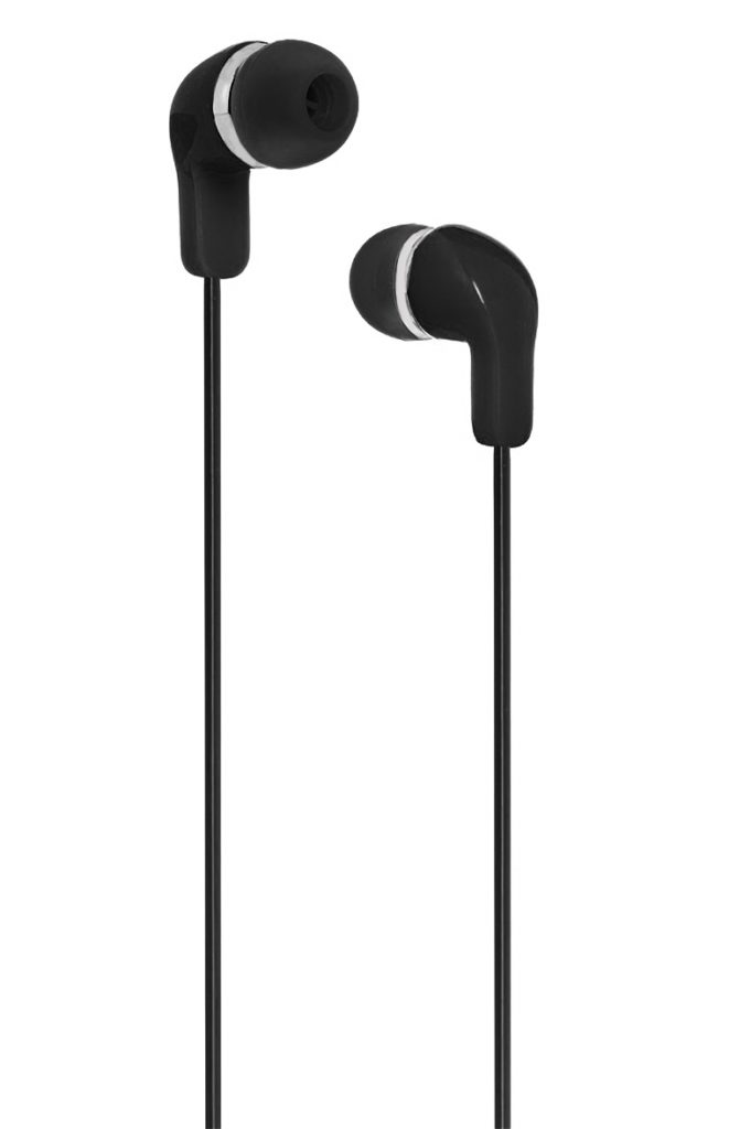 Auriculares control negros