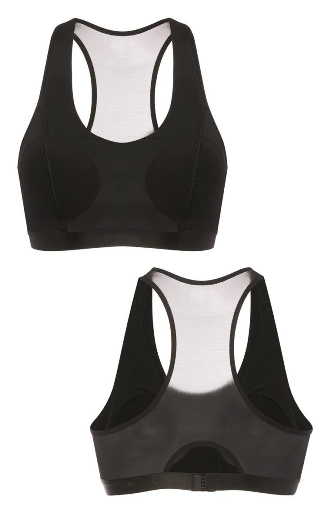 Black Workout Bra