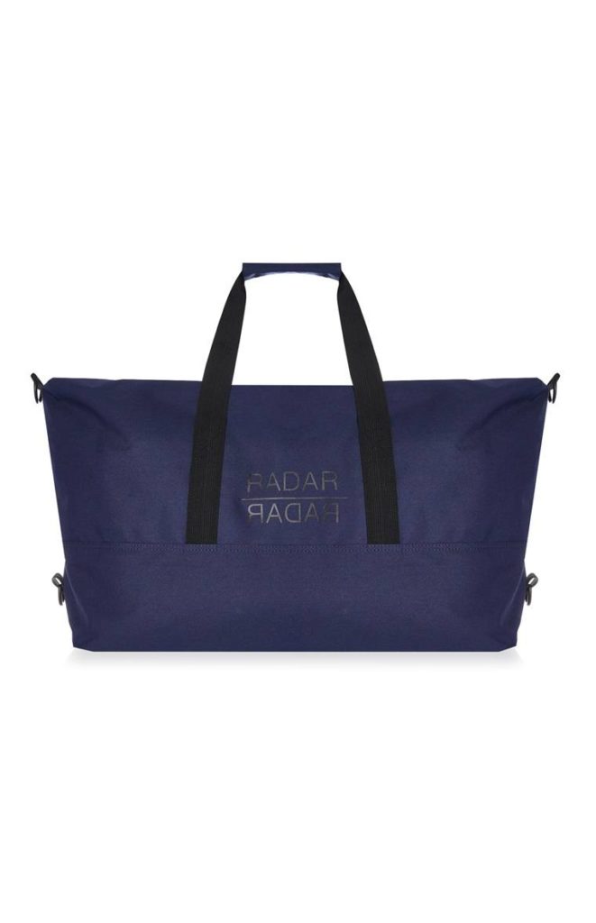 Bolsa de deporte azul marino