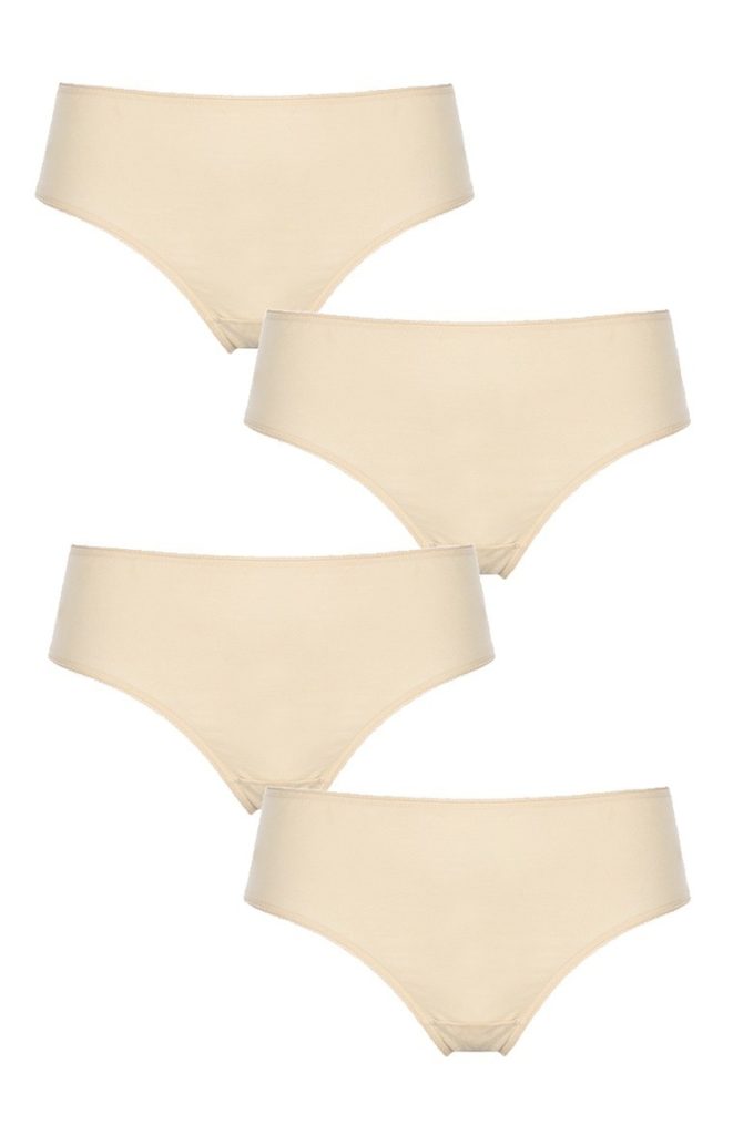 Pack de 4 braguitas tipo bikini