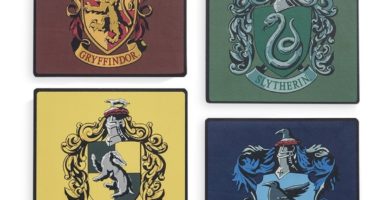 Pack de 4 posavasos de Harry Potter