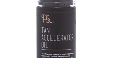 Tan Accelerator Oil