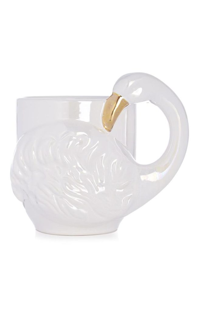 Taza en forma de cisne