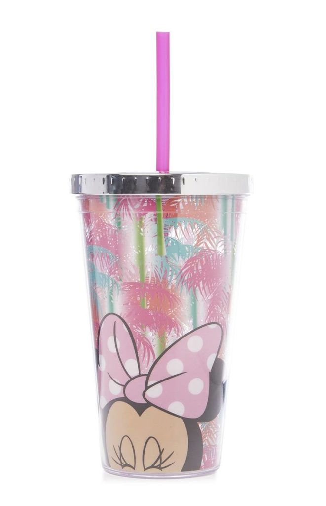 Vaso reutilizable de Minnie Mouse