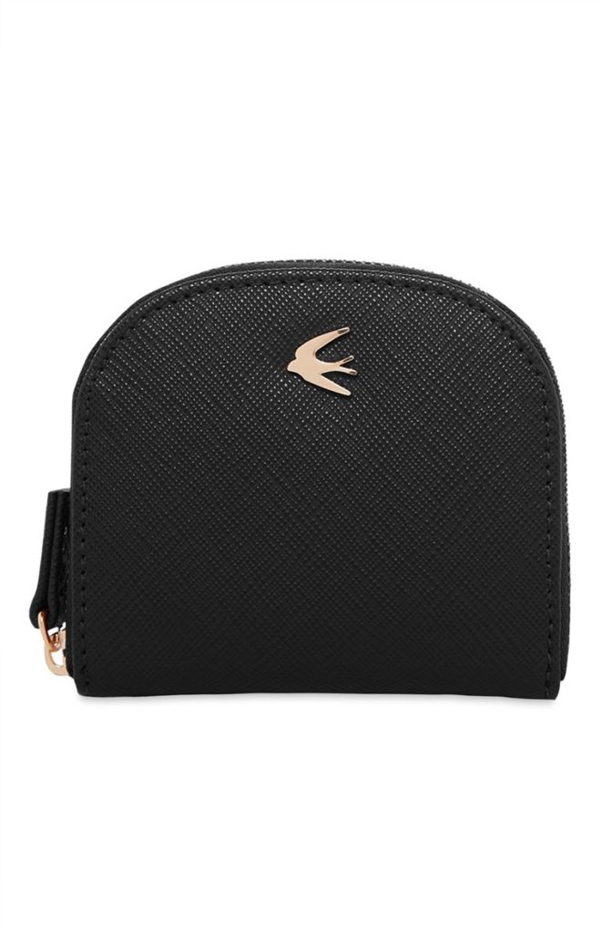 Bolso curvo negro