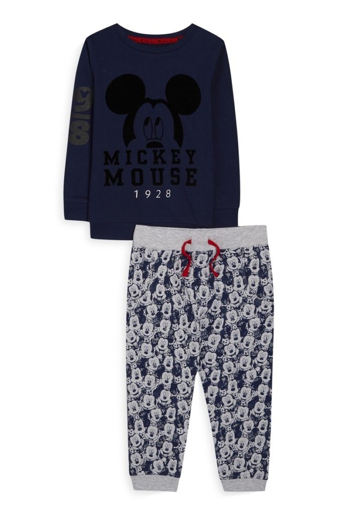 Conjunto de Mickey Mouse de bebé niño