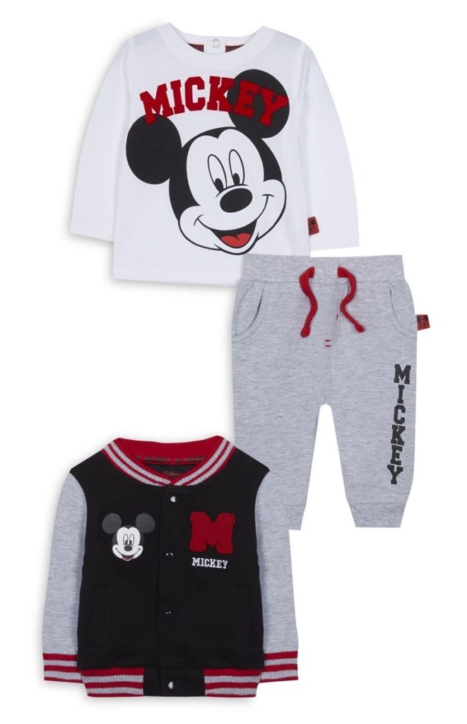 Conjunto de Mickey Mouse para bebé niño