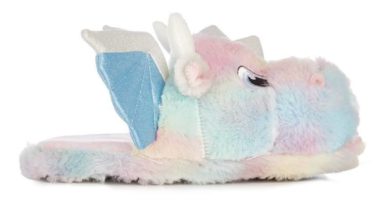 Pantuflas dragón de pelo tridimensional