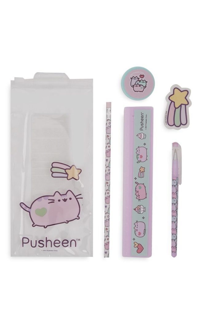 Set de papeleria pusheen