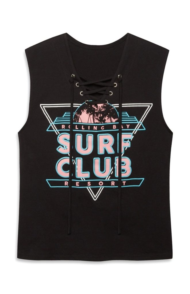 Top chaleco club Surf Club Lace