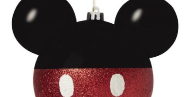 Bola de navidad decorativa de Mickey Mouse