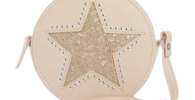 Bolso redondo infantil de estrella