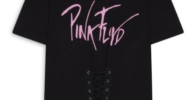 Camiseta de Pink Floyd con cordones