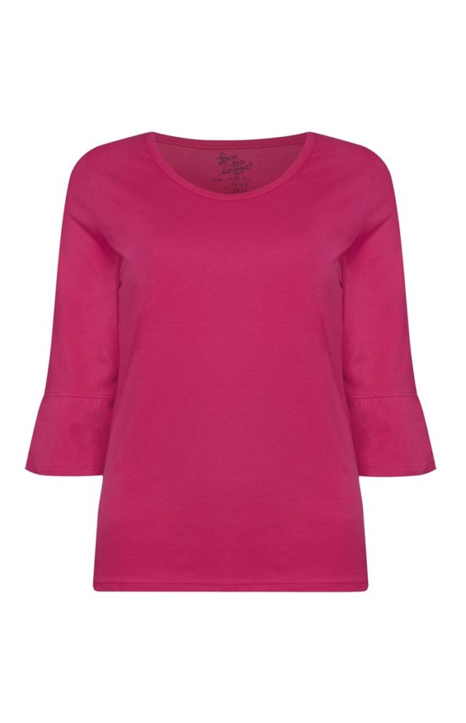 Camiseta fucsia