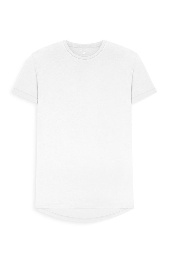Camiseta larga blanca