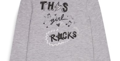 Camiseta «Rock» de bebé niña