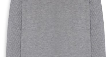 Jersey acolchado gris