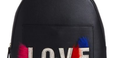 Mochila con eslogan «Love»
