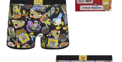 Pack de 2 calzoncillos de Los Simpson