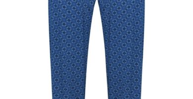 Pantalón de pijama con estampado mosaico