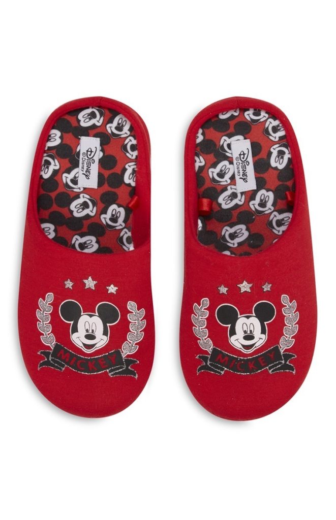 Pantuflas de Mickey Mouse