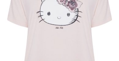 Top de Hello Kitty con volante