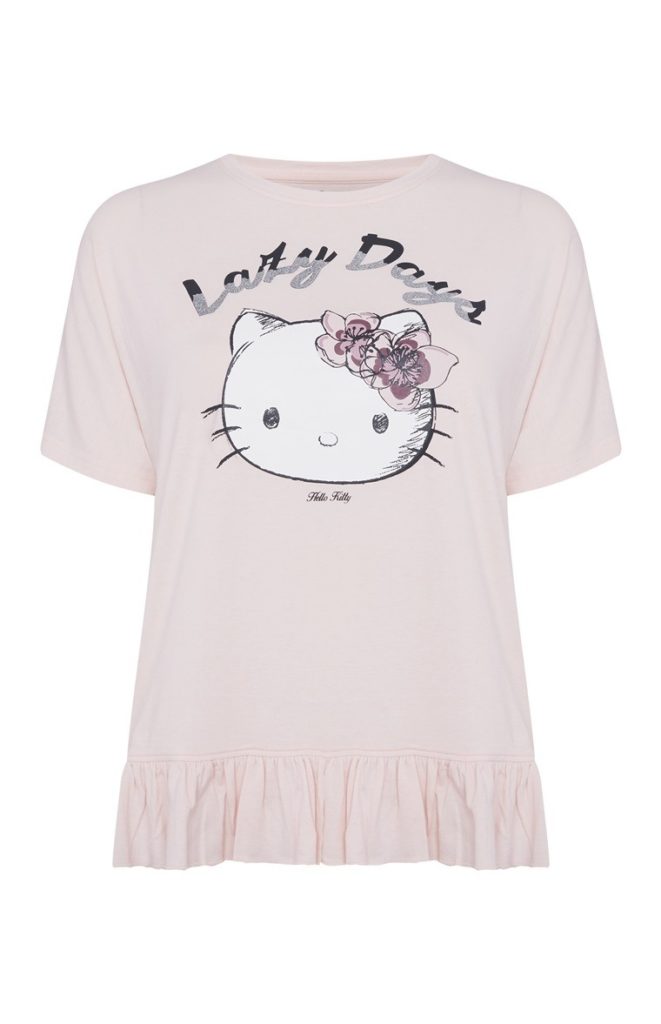 Top de Hello Kitty con volante