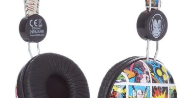 Auriculares con imágenes de cómic Marvel