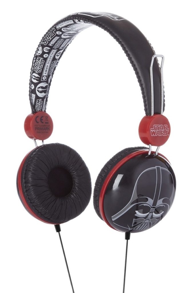 Auriculares de Darth Vader de Star Wars