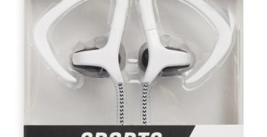 Auriculares deportivos blancos