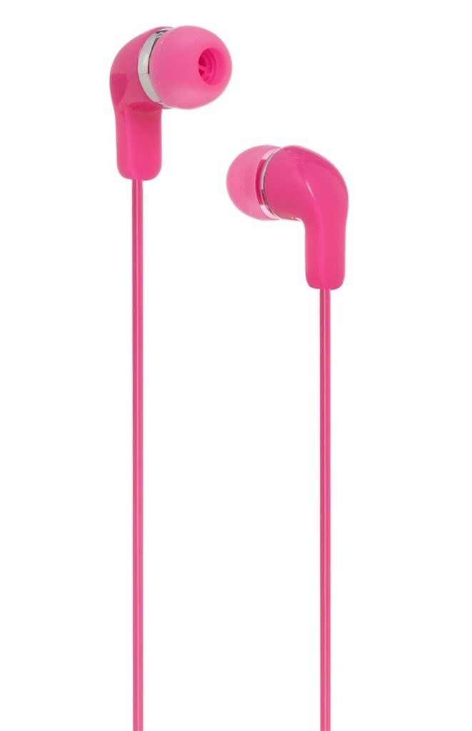 Auriculares rosa