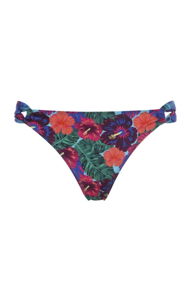 Bikini de flores tropicales