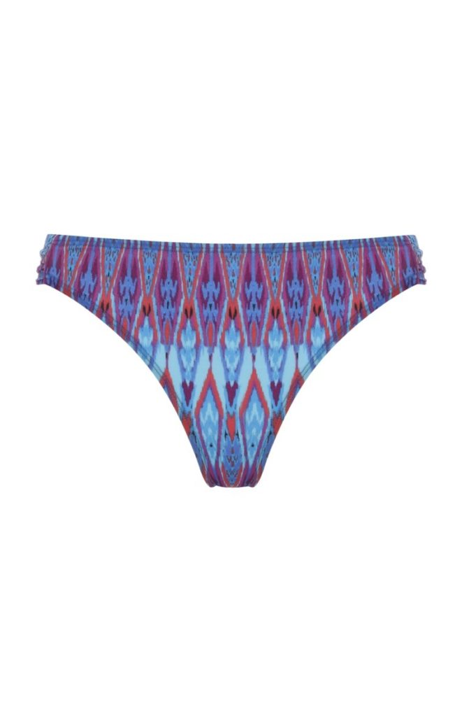 Bikini estampado azul