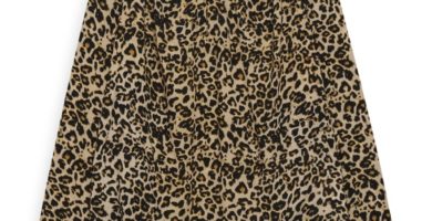 Blusa estampada leopardo