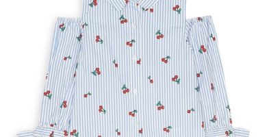 Camisa estampada cereza