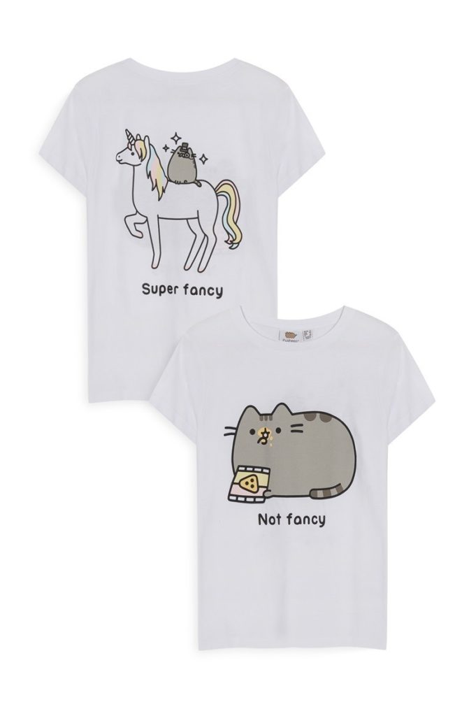 Camiseta Pusheen Reversible