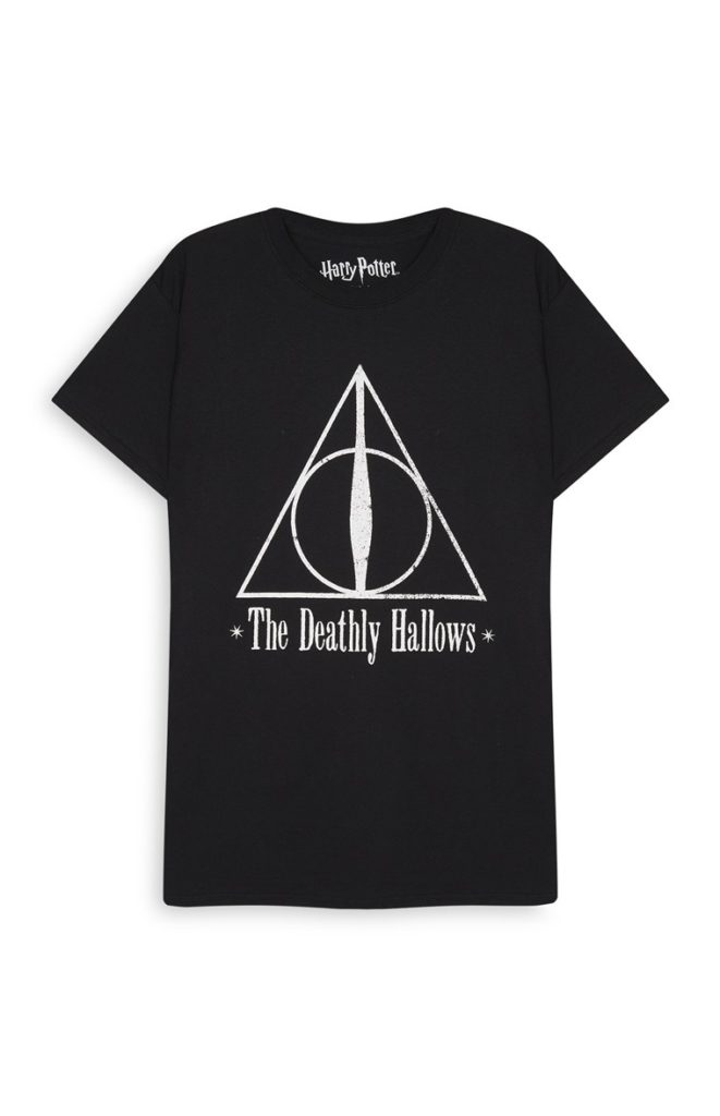 Camiseta negra de Harry Potter