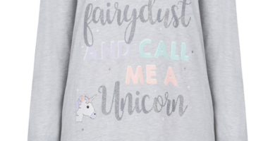 Camisón de unicornio