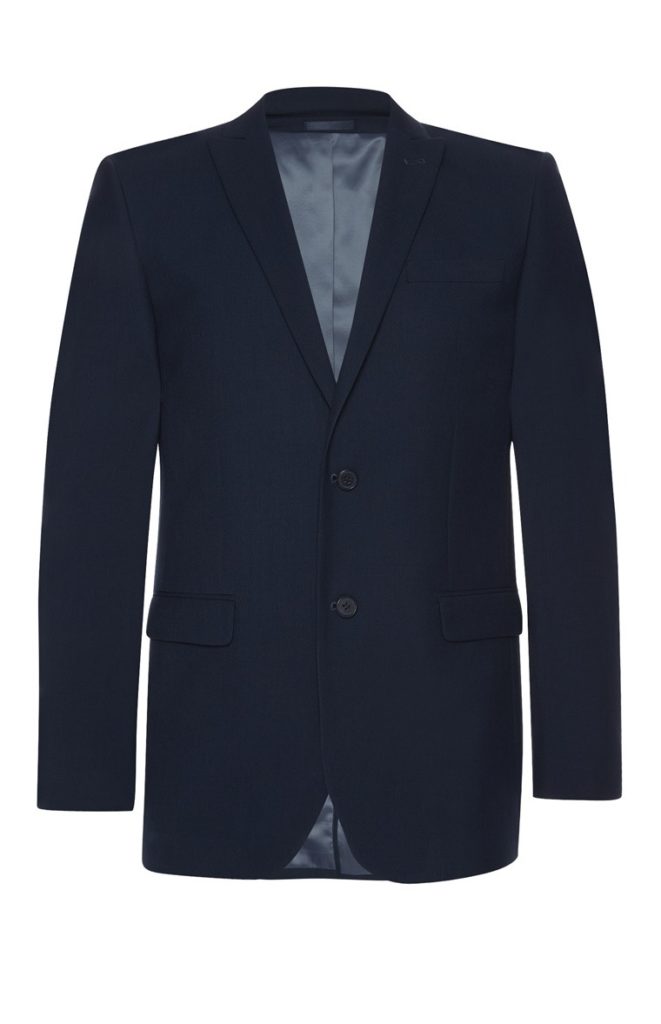 Chaqueta de traje azul marino