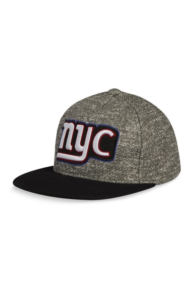 Gorra gris NYC