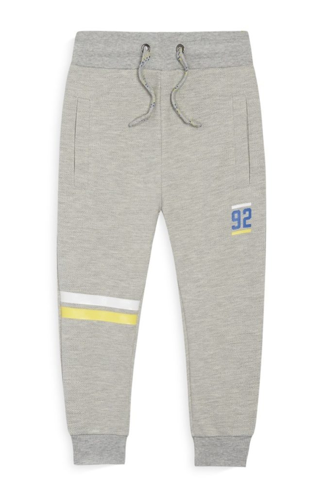 Jogger gris para niños