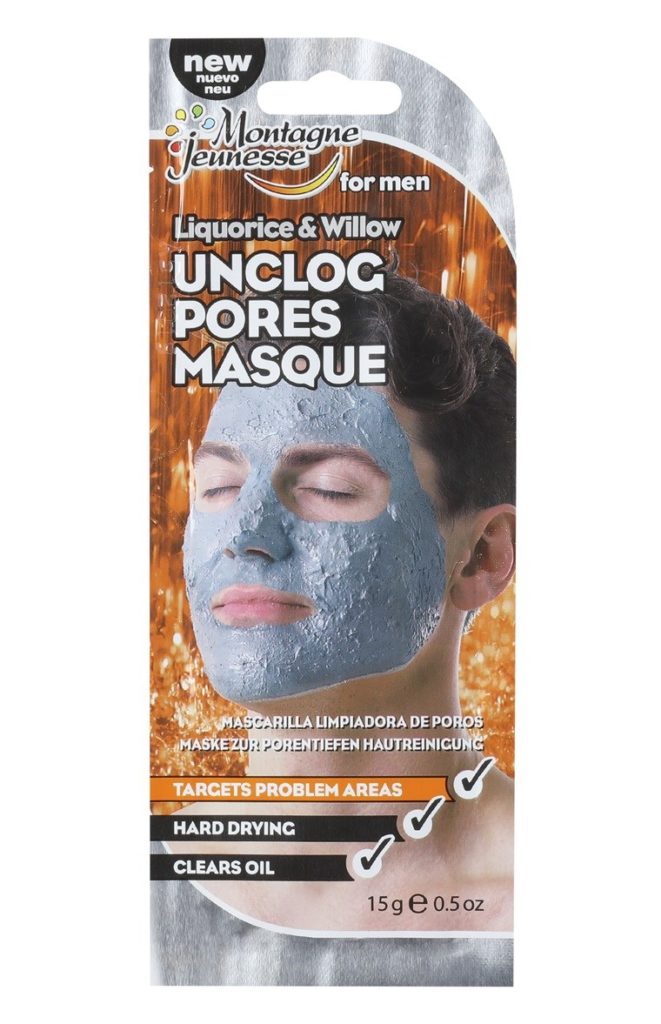 Mascarilla facial para hombres