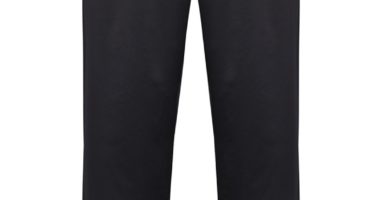 Pantalón negro de satén