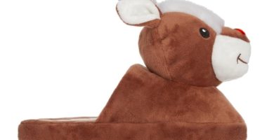 Pantuflas de Rudolph