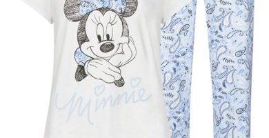 Pijama azul de Minnie